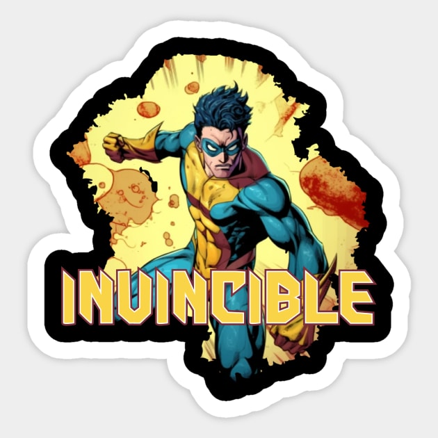 Invincible Sticker by Pixy Official